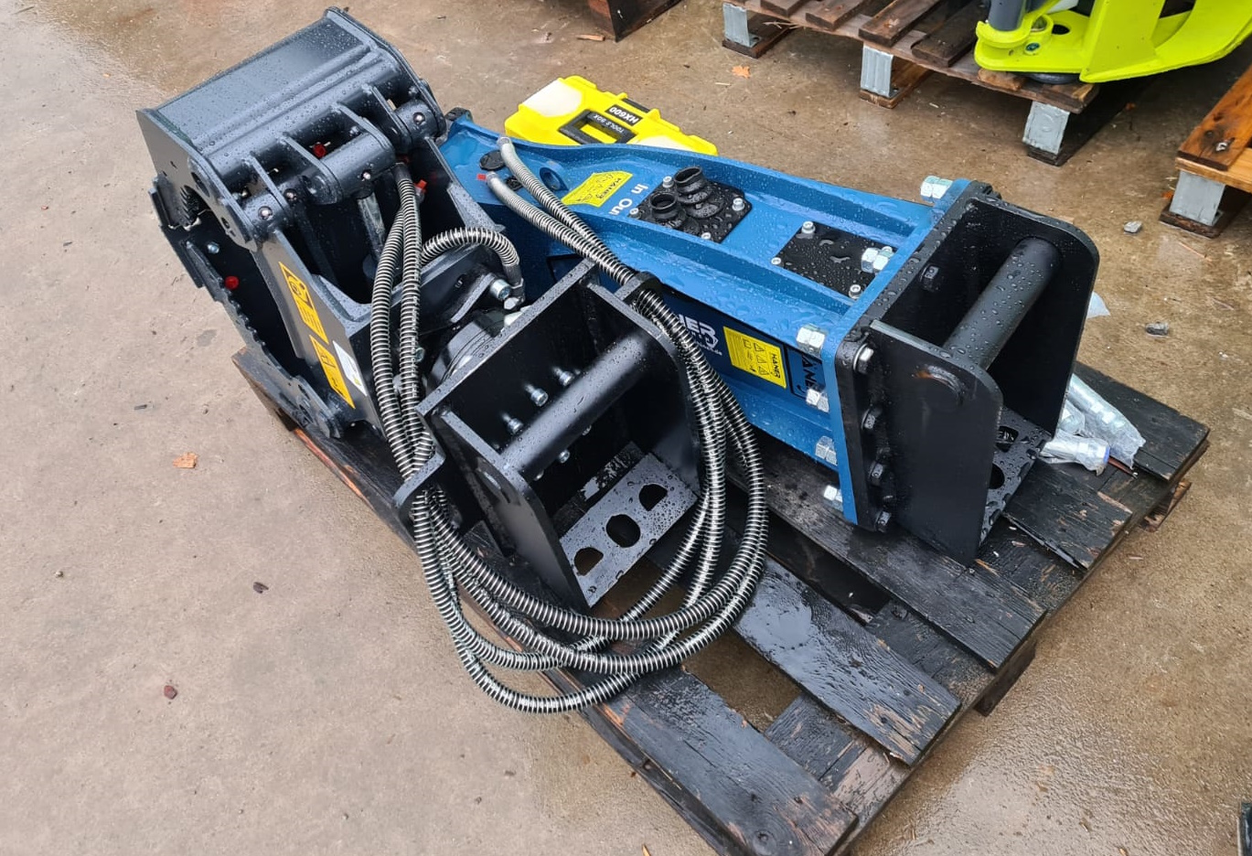 Stemmhammer / Greifer mit Rotator